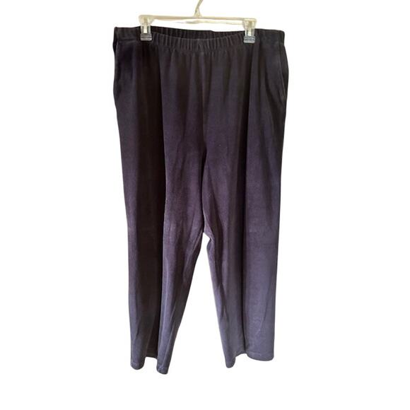 Lands’ End Women’s XL Pull-On Pants – Black - Picture 2 of 5